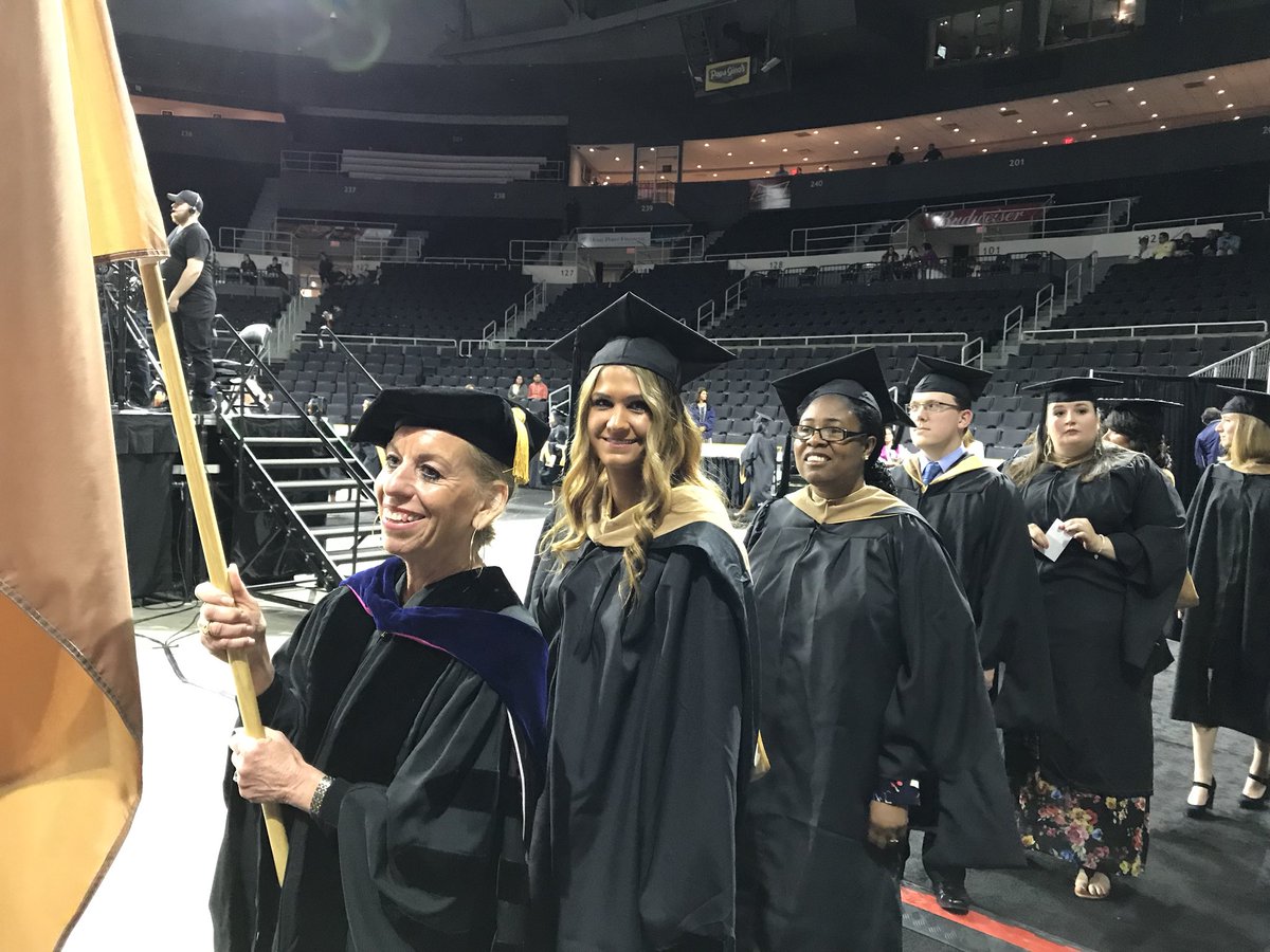 RICNews's tweet photo. Rhode Island College 2018 Advanced Degree Commencement Ceremony is underway #RICGrad2018 https://t.co/BYeWqh7tTI