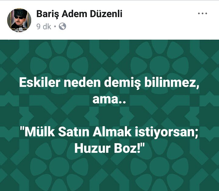 BarisDuzenli53's tweet photo. #huzursuz #ederek #huzurum #olsun #diyen #hiçbir #şekilde "HUZUR" #bulamaz https://t.co/v3quVduQiN