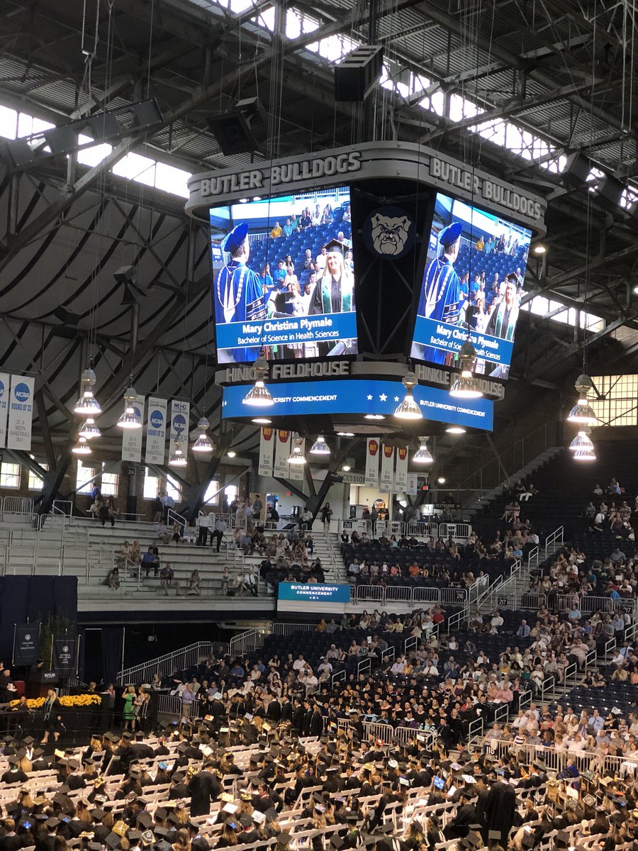 mplym's tweet photo. So proud of our @butleru graduate, Mary! #Butlergrad #butlercommencement https://t.co/hITVhz3jVC
