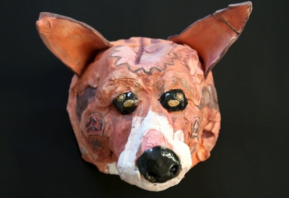 ParagonBath's tweet photo. Porcelain animal heads, inspired by @jamesortartist #ParagonArt https://t.co/P61qUOGFZQ