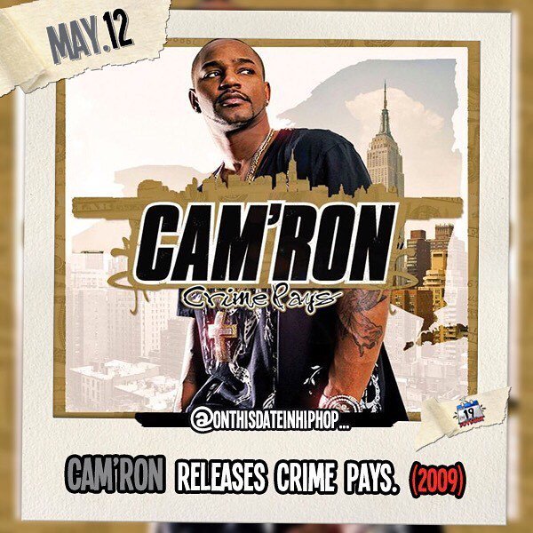 bleepthabastard's tweet photo. #OnThisDateInHipHop, @Mr_Camron released his 6th album #CrimePays. Led by #MyJob, #GetItInOhio and #CookiesNAppleJuice, #Camron's album would peak at #3 on the #2pac 200. #NoTypo
--
Sleep on this? I posted the project on the website. #LinkInBio π @Onβ¦ https://t.co/fcm7m8tdfO https://t.co/dcCsoCTDgL
