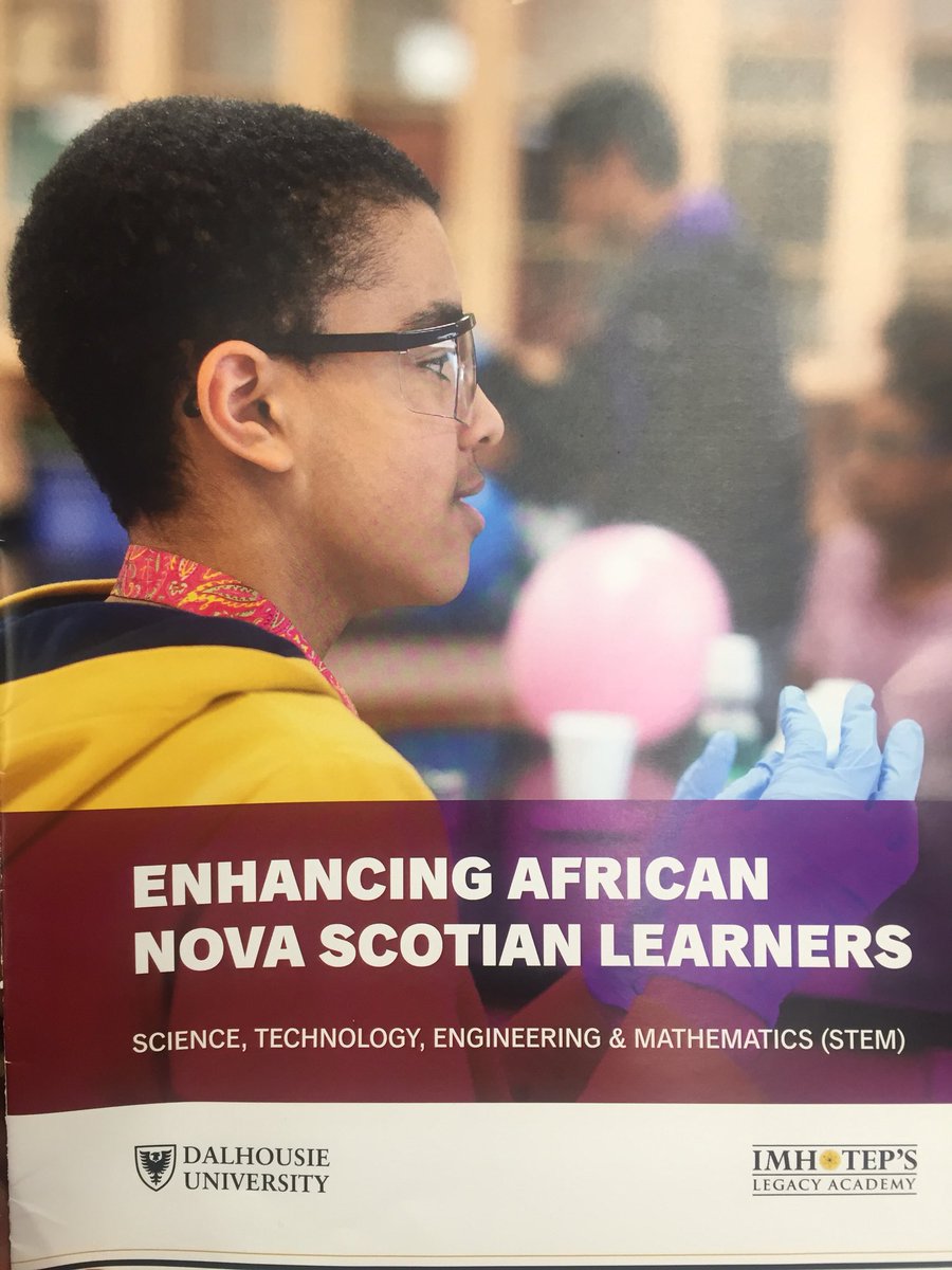 How fortunate am I️ to work for an organization like <a href="/TD_Canada/">TD (Canada)</a> - putting its money to great use in the community. $1MM over 10 years for #STEM scholarships. #TY <a href="/Dal_Alumni/">Dalhousie Alumni</a> <a href="/DalScience/">Dalhousie Science </a> @imhoteplegacy for your commitment to enhancing #African #NovaScotian #Learners #Innovators