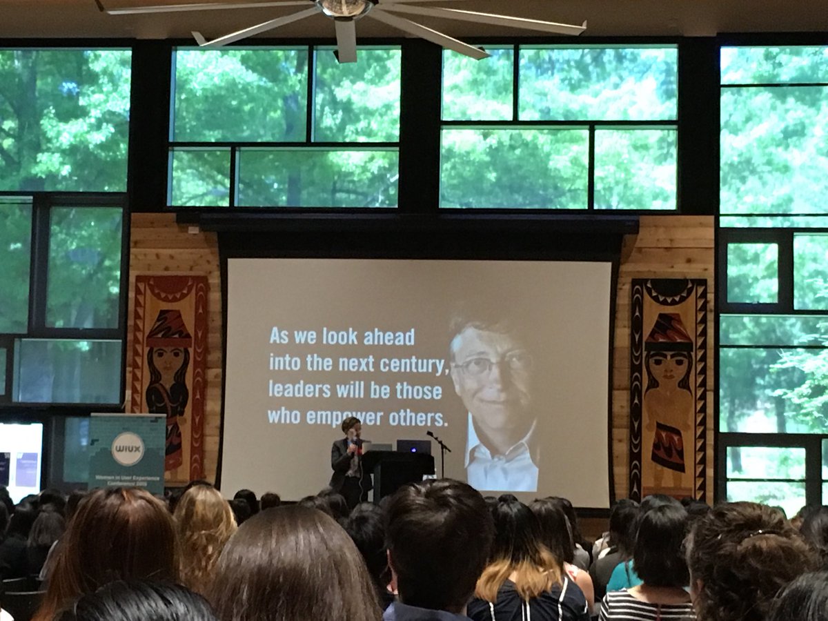 CharleneJeune's tweet photo. @BillGates shoutout! #wiuxconference2018 https://t.co/KF2MR8PtIA