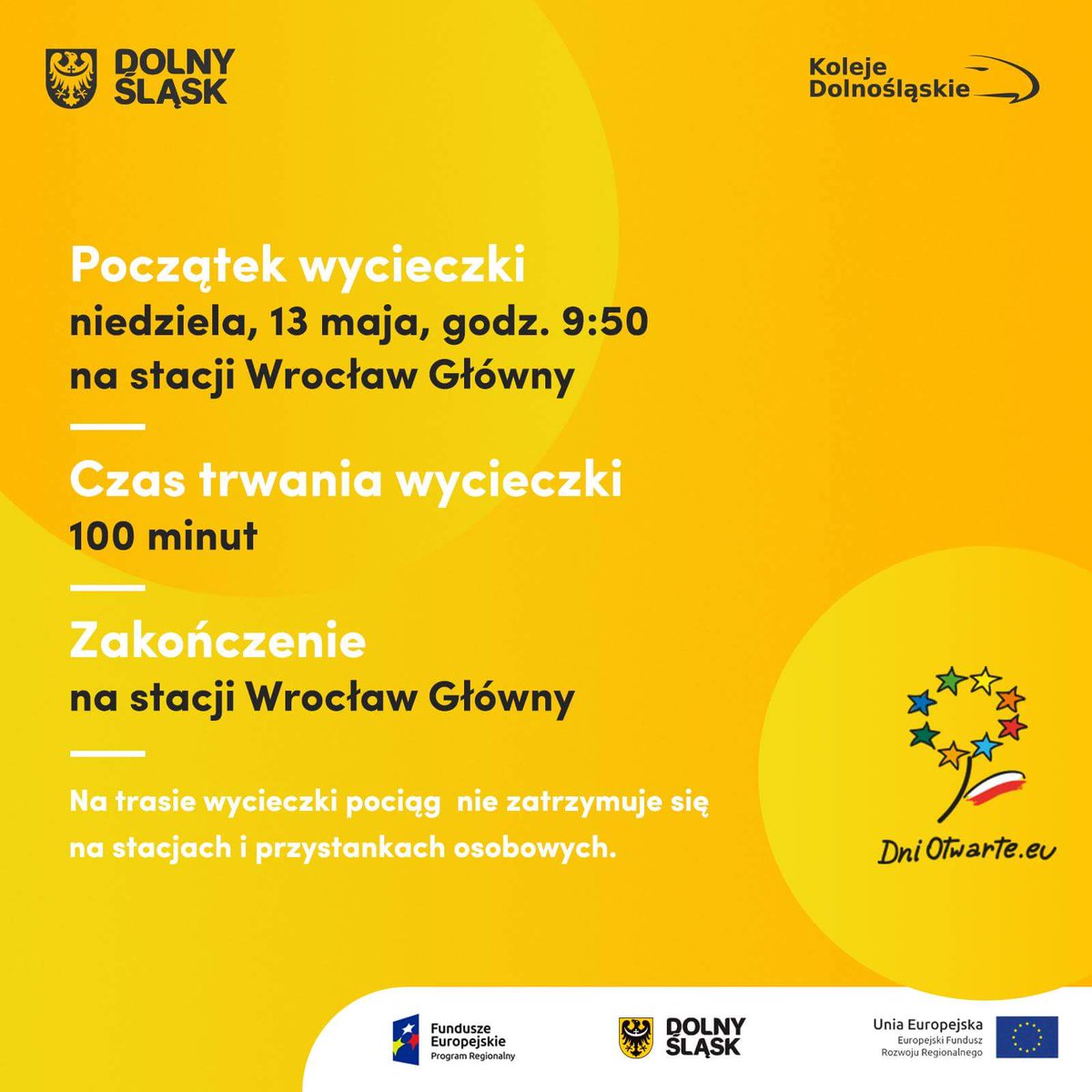 MichalakJerzy's tweet photo. Z okazji Dni Otwartych Funduszy Europejskich zabieramy Was jutro na wycieczkę towarową obwodnicą Wrocławia. Warto zobaczyć Wrocław z innej strony.

@KolejeD @RachwalskiPiotr @pacamaj https://t.co/cNd4ST94AZ