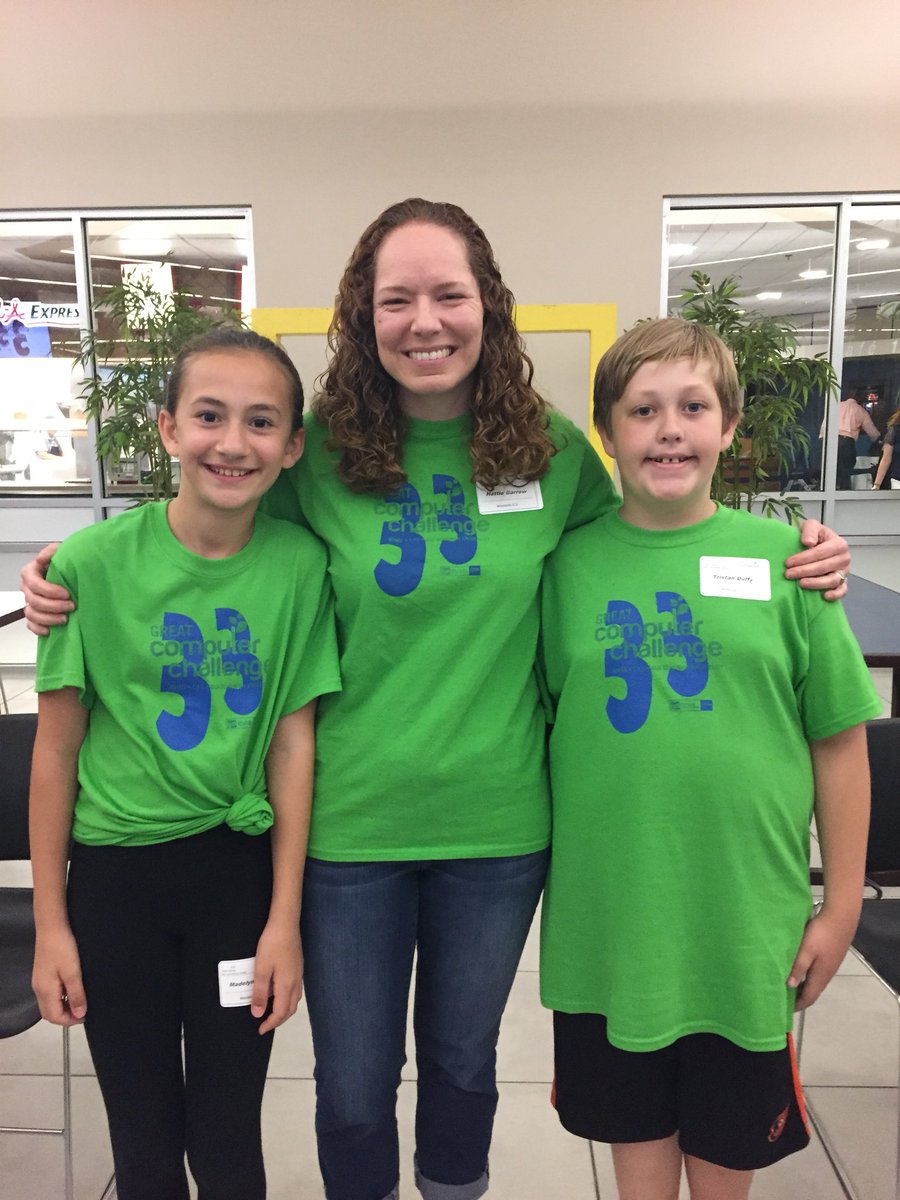 HattieGarrow's tweet photo. Congrats to Tristan and Madelyn: 1st place in #videoediting at #GCC18! @WSESSmithfield #WestsideBestSide https://t.co/m8K8Z2618C