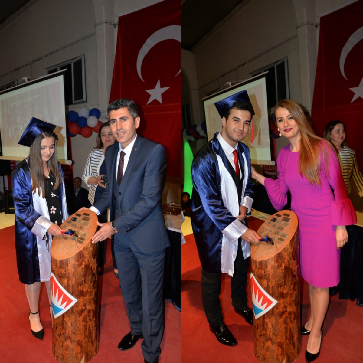 Gaziantep Bahçeşehir'in Yıldızlarını geleceklerine uğurlamanın gururunu yaşıyoruz. Öğrencilerimizin yolu ışıklı olsun. #heranımdabahçeşehir