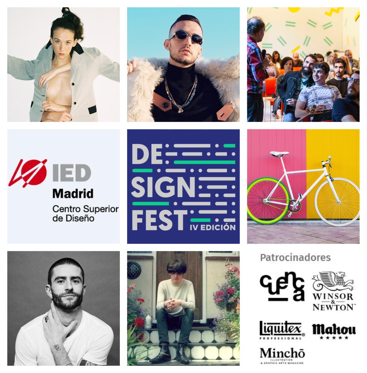 10Decoracion's tweet photo. #Agenda10 🔴DESIGN FEST 2018 @IEDMadrid del 17 al 19 de Mayo  👉🏼     https://t.co/uJhZMy9GGr Talleres, charlas y conciertos. Diseño de #moda , producto, #interiores , audiovisual y gráfico. Apúntate ya¡¡ 
Viernes 18 Fiesta oficial #IEDDesignFest  Confeti Edition en @cuencaclub https://t.co/iAjyfLlzVr
