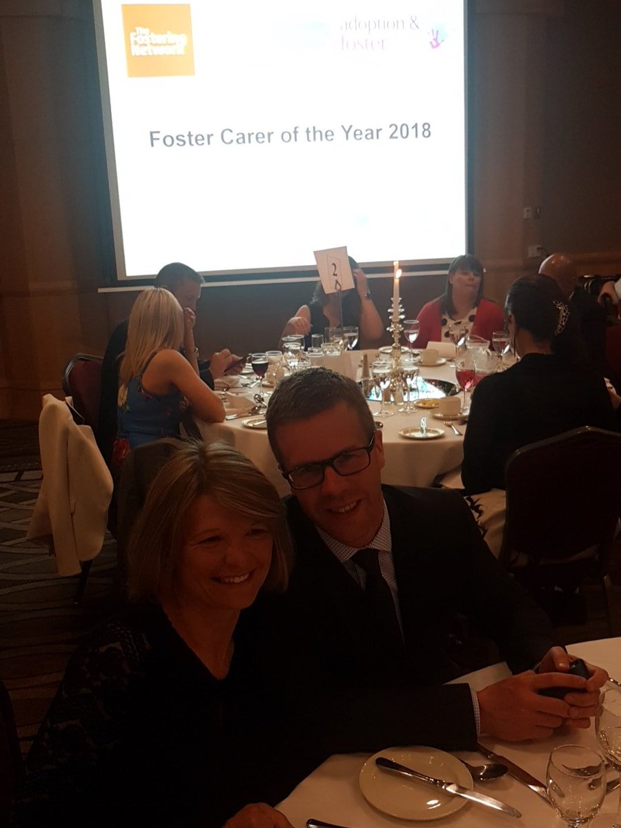 Having fun at the foster carer of the year awards 2018 #FCF18 #westerntrust