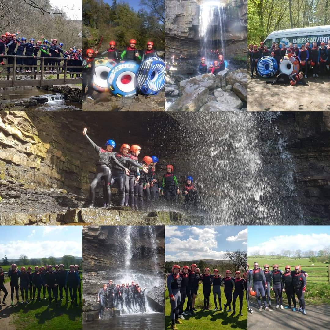 EndlessNE's tweet image. Very busy weekend underway. #stag  #Henparty #adventuretime #gorgewalking