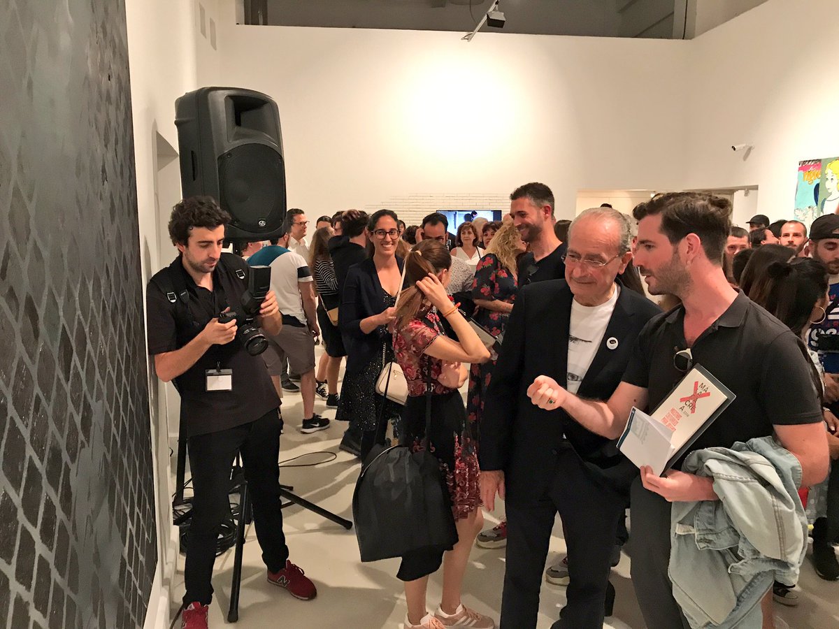 malaga's tweet photo. Una muestra en @cacmalaga con las obras finalistas del certamen #MLGCrea 2018 de artes visuales se inaugura esta noche en el marco de la #NocheEnBlancoMLG #MusasyCreadoras https://t.co/uVhC5P6kdl