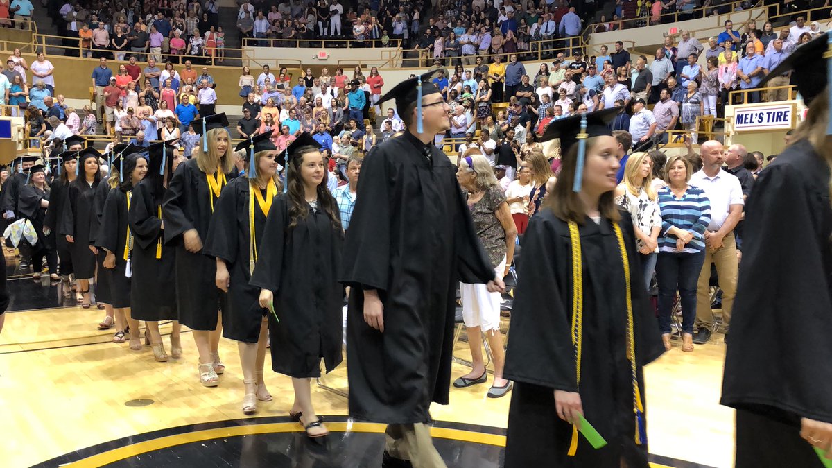emporiastate's tweet photo. Congratulations to all the @bizhornet1 and @TTC_ESU graduates! #ESUClassof2018 #emporiastate #GraduationWeekend https://t.co/172c2v5axz