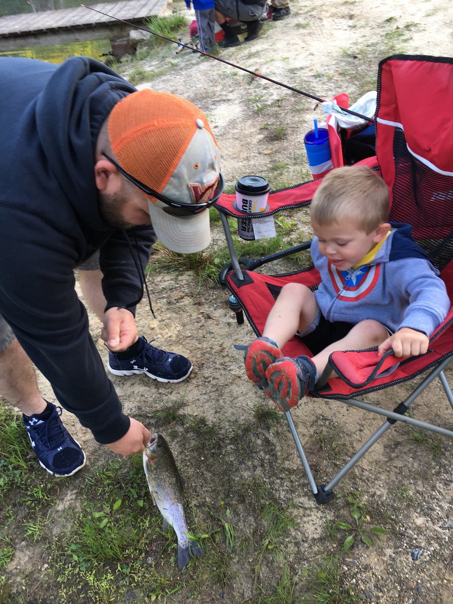 MABearHistorian's tweet photo. Nothing like fishing with Grandson Bryce. He caught the ones I am holding and in the tray. Getting ready for a fish fry tonight. https://t.co/vtDH7FeSSx