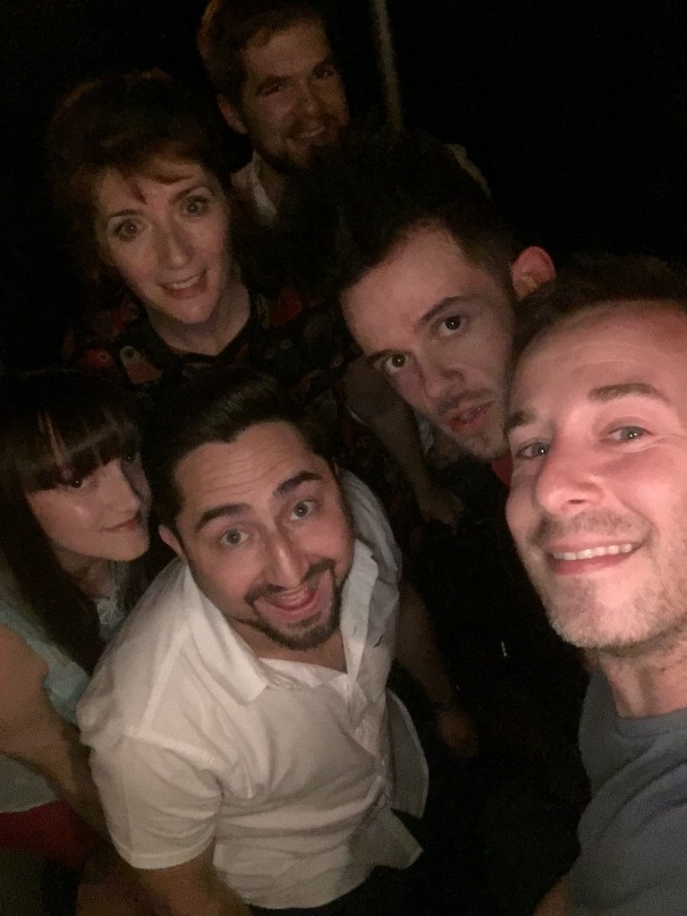 Good #improv vibes last night. Excellent <a href="/TheInflatables/">The Inflatables</a> gig with a super-lovely team, and <a href="/WeAreClusterFox/">ClusterFox</a> 🦊 retaining the <a href="/FAImprov/">The Free Association</a> Cage Match crown!🤴🏻 #comedy