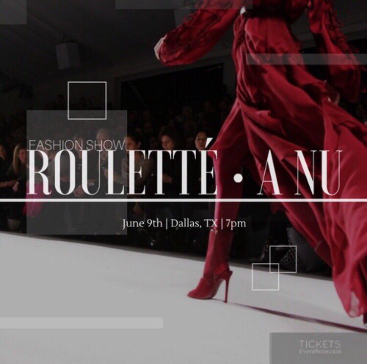 moneymakinDEE__'s tweet photo. Join us on June 9th @7PM for a night of high-end fashion and artistry! 
•
•
•
Tickets are available on eventbrite
#rouletteanu #rouletteanuxfs 

cc: @ObeeRoulette https://t.co/WlehDVfKN7