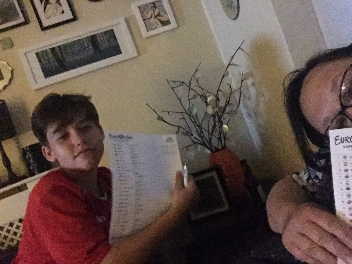 ninalyn's tweet photo. Brooke &amp; Nina in Chelmsford... watch &amp; scoring. Hiya!! 👋🏼 @bbceurovision  #Trainingnextgen https://t.co/Mp48ZTTkOi