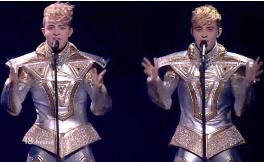 julietisamod's tweet photo. I miss the #Eurovision glory years of #Jedward #AllAboard #bringbackJedward https://t.co/2OI7bWqiIu