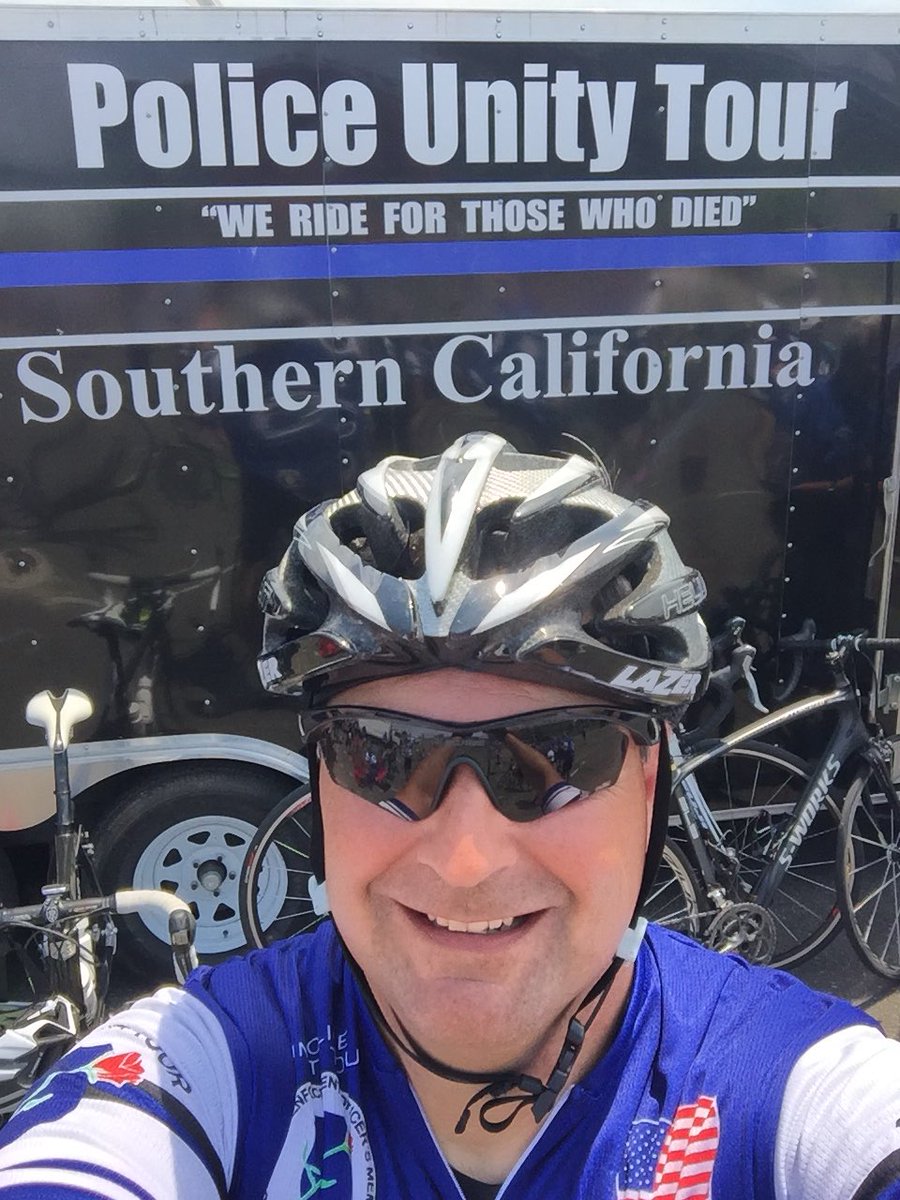 Police Unity Tour has arrived to the National Police Memorial in Washington D.C.  They rode for those who paid the ultimate sacrifice.

Congrats to all the riders and especially to our very own Sergeant Boen! You are all amazing! 🚴‍♂️👏👏

#PoliceUnityTour2018 #UnityTour2018