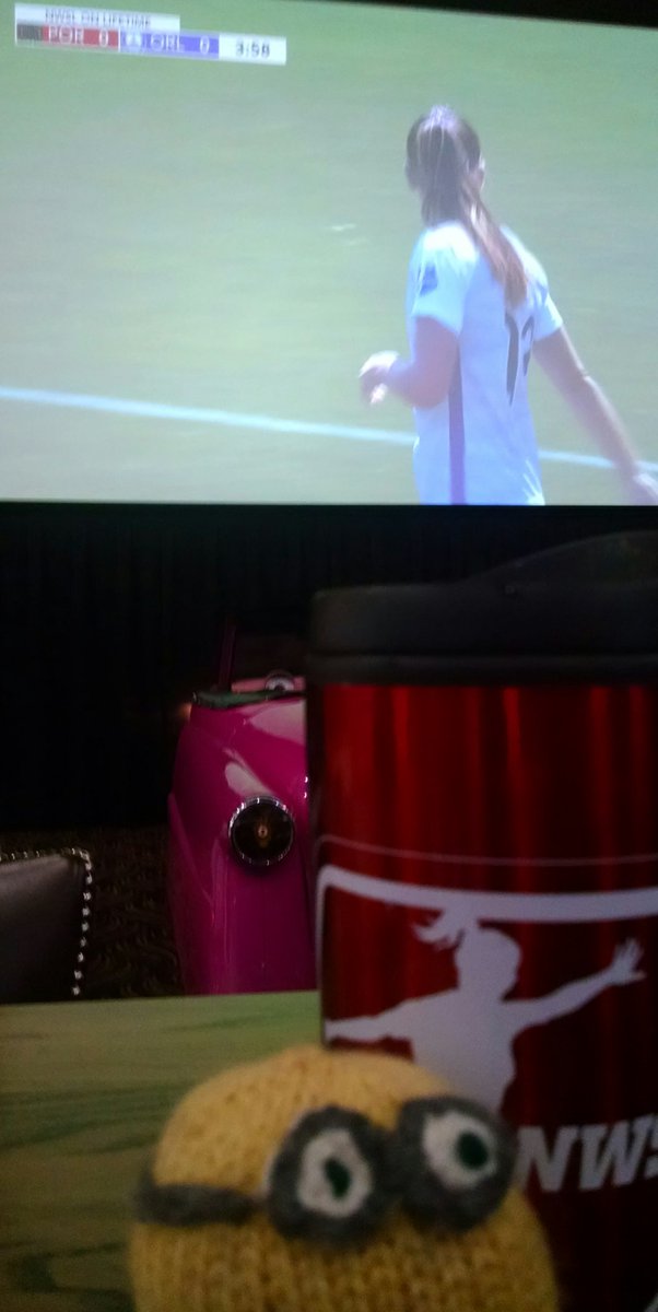 pocket_dave's tweet photo. When it's a big game you go to the indoor drive-in and watch it on The Big Screen #PORvORL https://t.co/s5DrQeFqOR
