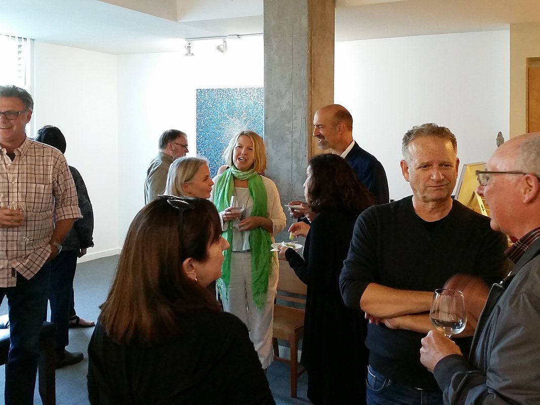 georgelawsonsf's tweet photo. A great Grand Opening with spectacular guests. Thank you to all who stopped by! Nothing Pretty, along with one painting by Barbara Takenaga, will be showcased at the George Lawson gallery until June 30th. https://t.co/kUhEcgNEXp