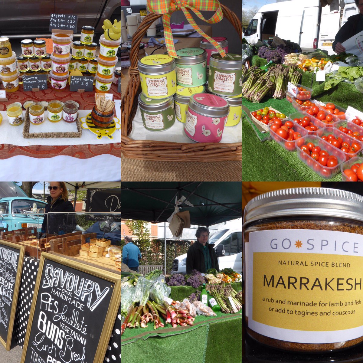 DarlingAscot's tweet photo. Ascotfarmersmarket#sunningdalecandlecompany#gospice#support local https://t.co/4QeDMDVYPE