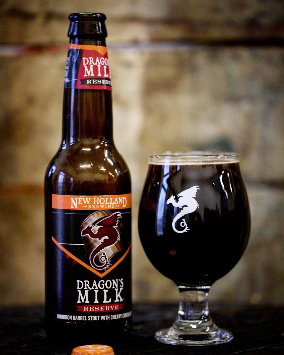 New Holland Brewing Dragon S Milk Reserve Cherry Chocolate Tastes So Great Because It S Made With Real Cherries And Real Chocolate Unfortunately No Real Dragon S Milk Though We Have To Make