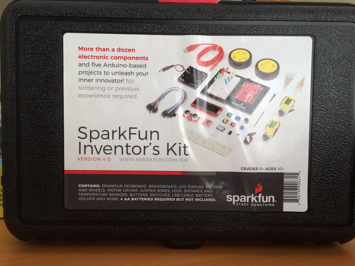 robstringer's tweet photo. Spent the day at a GREAT workshop for Educators—learning about (and leaving with) great tech kits and ideas for use back at school. Worth getting up early! Thanks to Zoe Branigan-Pipe for organizing and leading it. 👍😎 #TLPmakers #ArduinoDay @zbpipe https://t.co/buKOuSRhYL