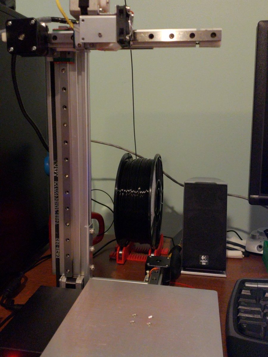 Mmmm fresh filament #3Dprinting <a href="/MakeShaper/">MakeShaper</a>