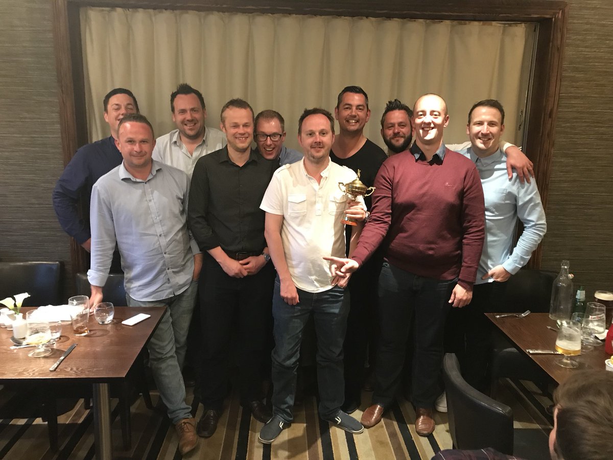 TheFylderCup's tweet photo. #TeamNorth wins #FylderCup8 13.5 to 6.5 - well done &amp; congrats to skipper @Pallen7 &amp; team #StoryOfWinners #NurdleTime https://t.co/ZEXbDFne9M