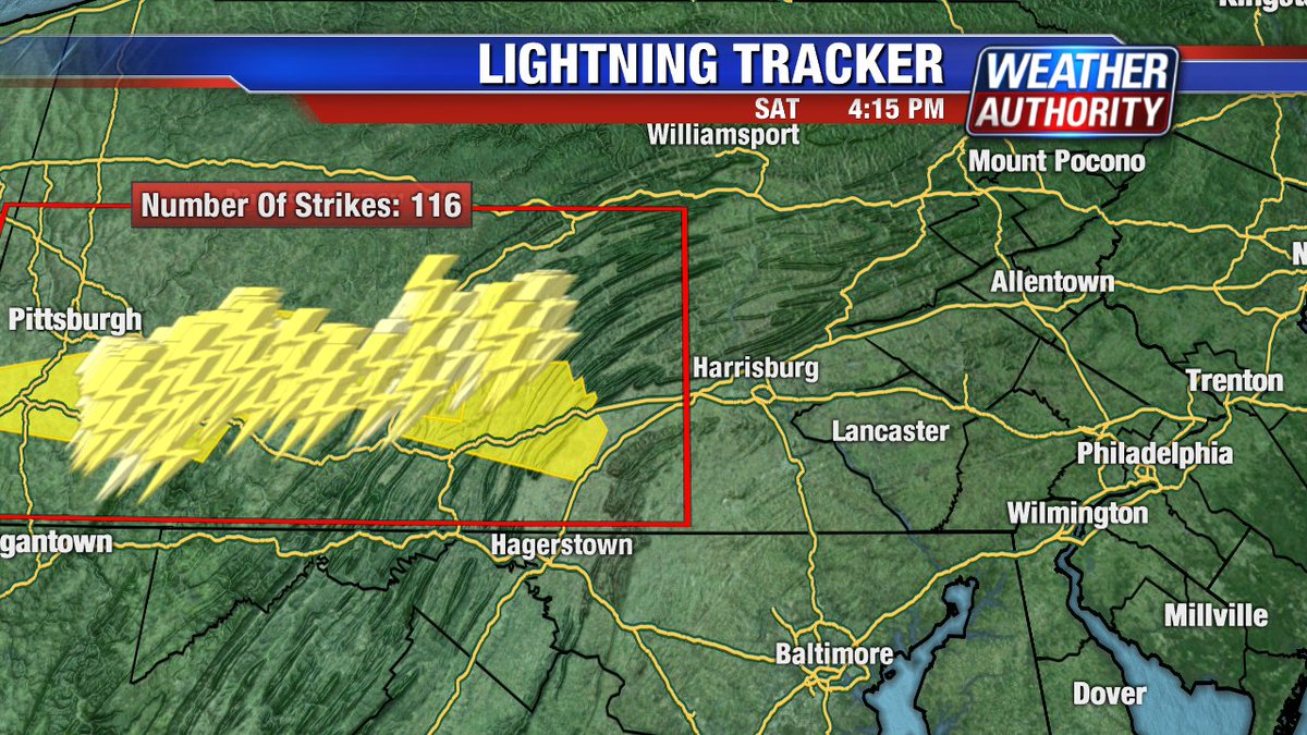 ScottFox29's tweet photo. #LightningTracker @fox29philly #PAwx #Severe storms https://t.co/PzekEe9I66