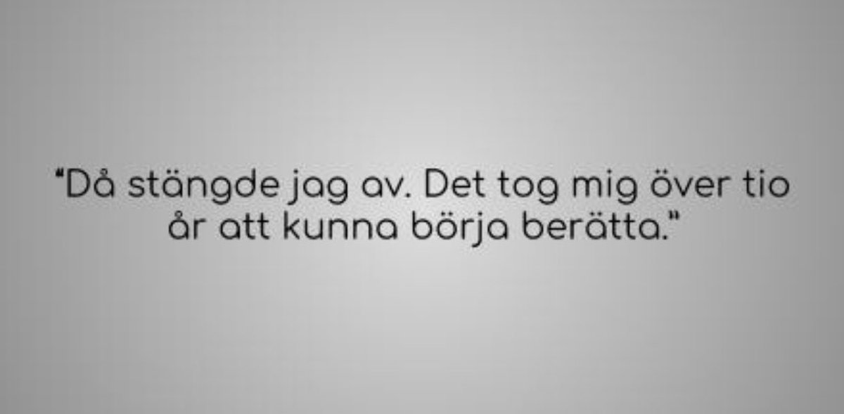 VaraVittnesmal's tweet photo. Följ @Varavittnesmal på Instagram eller #VåraVittnesmål på Facebook för att läsa vittnesmålen i sin helhet.  
#metoo        
#varavittnesmal 
#SexuelltVåld 
#bryttystnaden https://t.co/xx2QYXsRZl