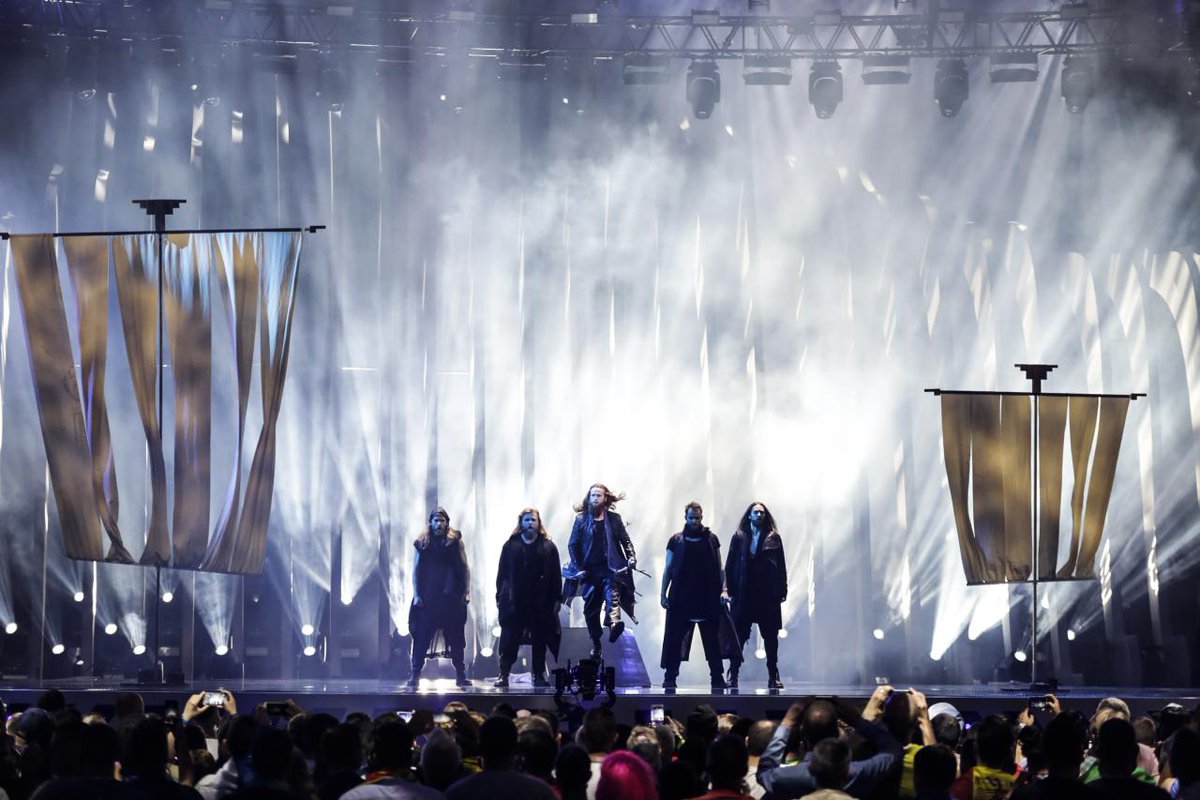 bbceurovision's tweet photo. SERVING "KING OF THE WILDINGS" REALNESS THO #denmark #Eurovision https://t.co/f2OAeBLoVA