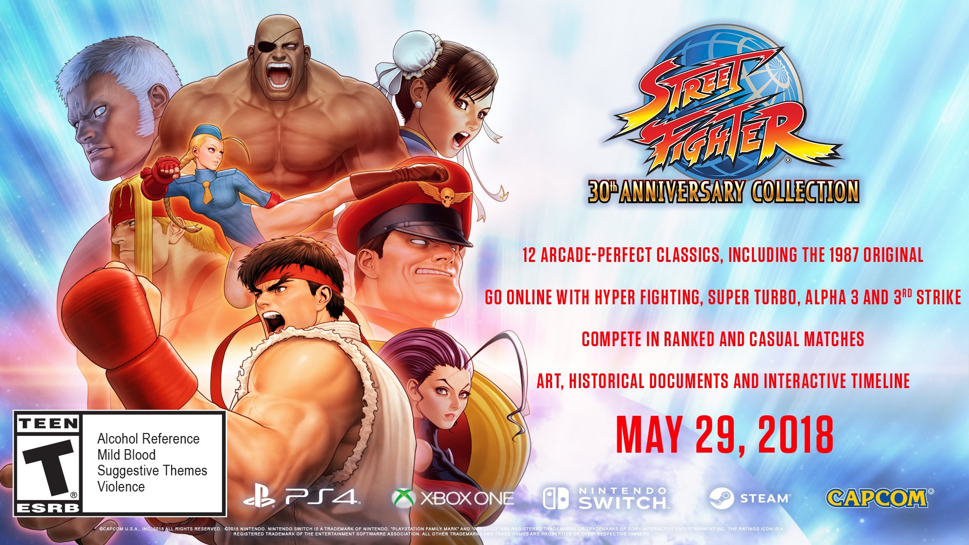 Street Fighter 30th Anniversary Collection for Nintendo Switch