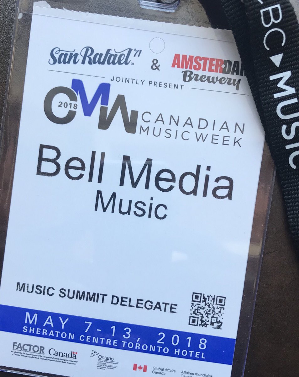 TobyLang's tweet photo. Canadian Music Week @CMW_Week https://t.co/tkVbyFR1Rl