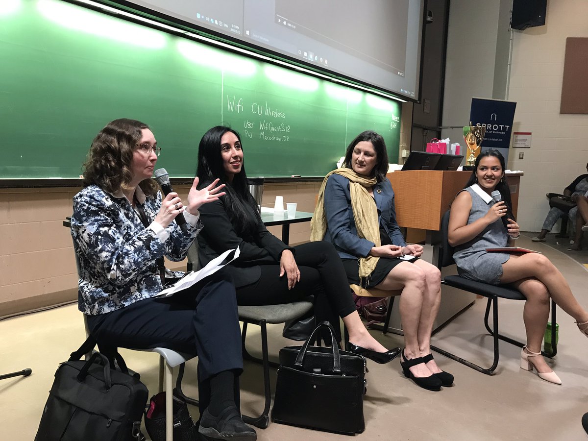 Awesome advice from the Ottawa <a href="/Technovation_CA/">Technovation Girls Canada</a> panel to girls:  take advantage of every opportunity, dream big, and ignore people who tell you you're too bossy. 💪