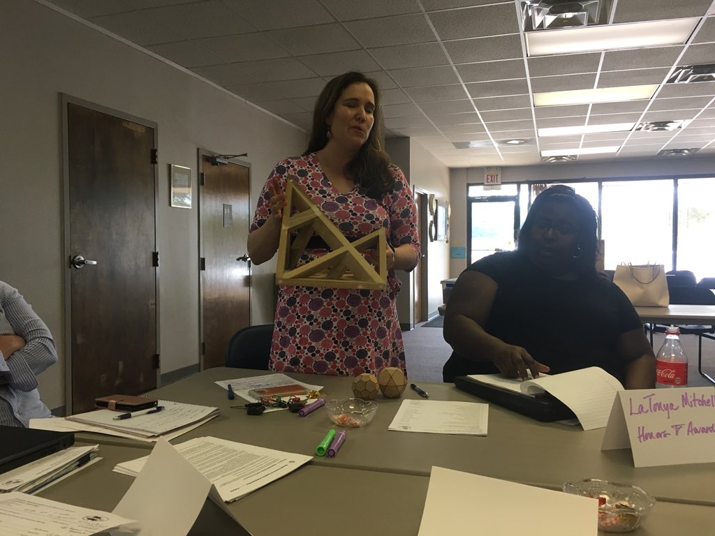 ShellyBydlinski's tweet photo. What happens when #mathematics teachers get together on a Saturday! #2018GMC #GCTMexecutivecommittee https://t.co/gg0Qj0SOsh