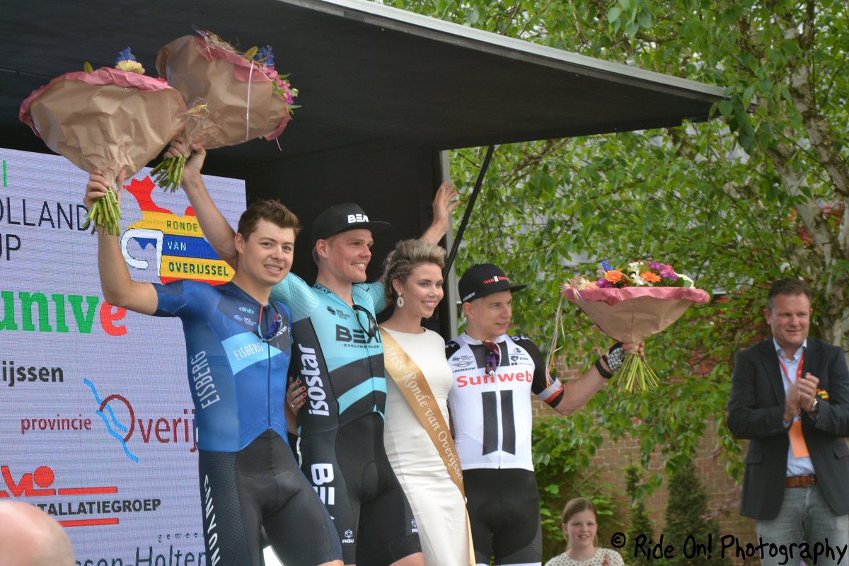 RideOnTweets's tweet photo. Podium @RvOverijssel 2018: 1. @PiotrHavik 2. @Harrytanfield94 3. Max Kanter #rvo2018 @beatcyclingclub @CanyonEisberg @TeamSunweb https://t.co/ImoT7siL1K