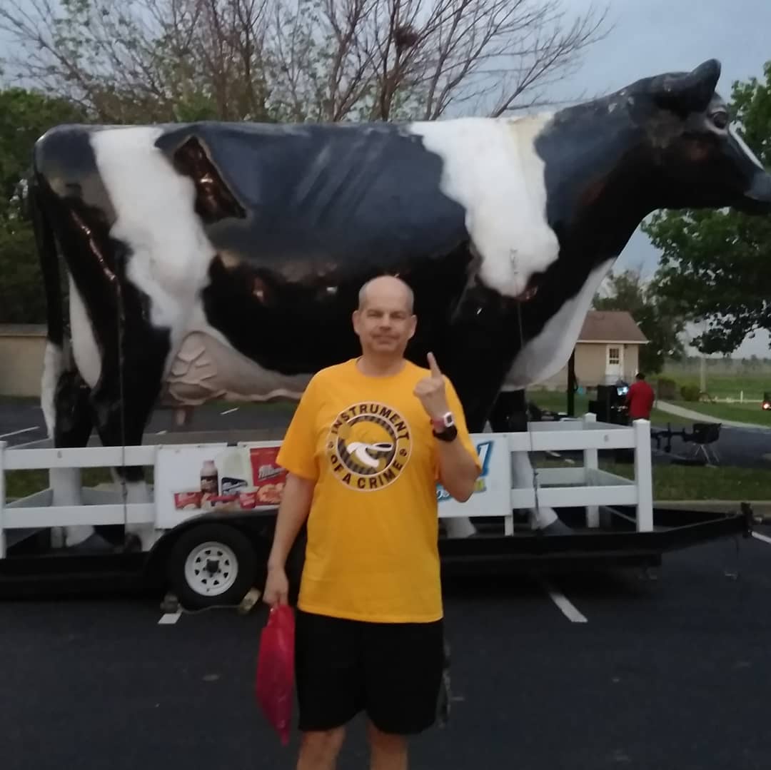 JosephCMyers's tweet photo. Hey, @PredsNHL, can an Army soldier stationed in Kansas get a like, retweet and some love for sporting the "Instrument of a Crime" T-shirt during the Running With The Cows Half Marathon in Bucyrus, Kan.?
#GoPreds #HalfFanaticNumber11588 #RunningWithTheCows https://t.co/z1PfXd7JPg