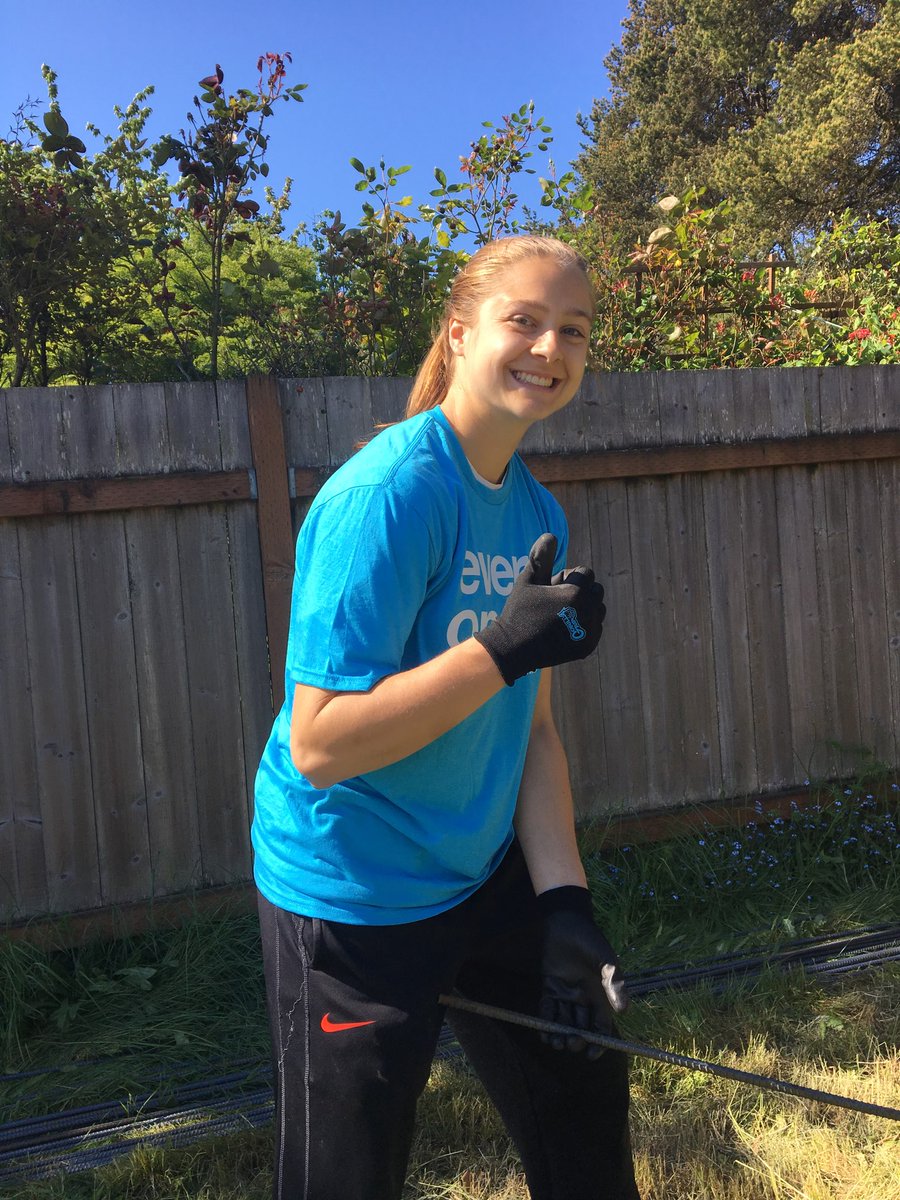 BentonHabitat's tweet photo. Women Build 2018 is going great! We'll be onsite for another couple of hours :) Thanks to everybody who came out to make affordable homes a priority in Benton County!! #affordablehousing #habitatforhumanity #WomenBuild https://t.co/TiS469mj5n