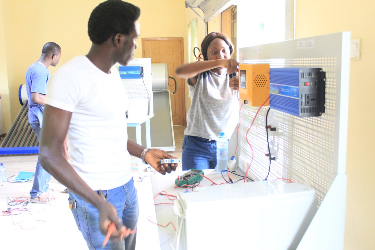 astevengroup's tweet image. Student had fun during the life practical section. Testing and improving  knowledge of Solar Radiation &amp;amp; Energy with multiple choice. All road leads to ASTEVEN Academy (ASREA). Register for the next batch  coming up 21st May 2018. #Solaracademy #Renewableenergyeducation #Academic