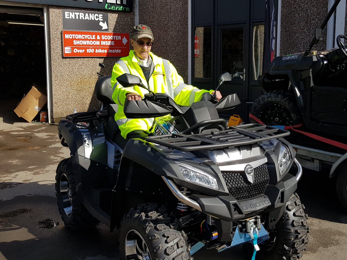 WhateverWheels's tweet photo. Today Colin has collected his new @QuadzillaUK X8 before heading back to #Blackpool.
Interested in an ATV?
https://t.co/fHgvEOaQBe
#atv #whateverwheels #quadzilla #x8 #cf820 #cforce820 #cfmoto #ridesafe #4x4 #powerfulquad #quad #quadbike https://t.co/vBSFsy8UYw