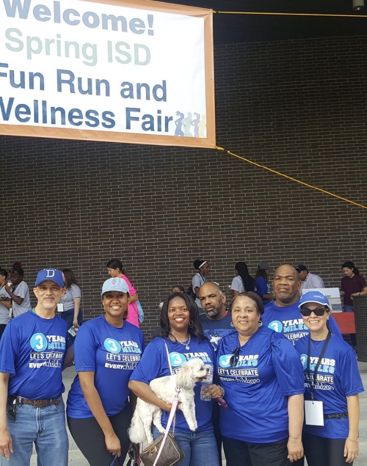 NitaC1908's tweet photo. Had a great time at the @SpringISD Wellness Fair & Fun Run #CommunityEngagement #FamilyEngagement #iAmSpringISD @ISKILLS_MYSTROS https://t.co/wUoiqulJS2