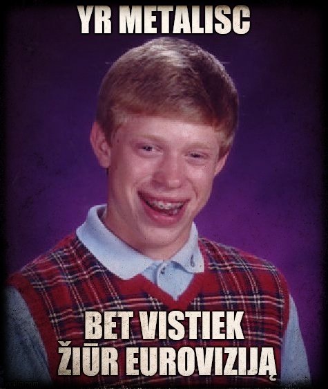 #metalisc #Eurovision2018 #Eurovision lithuania #rapidez