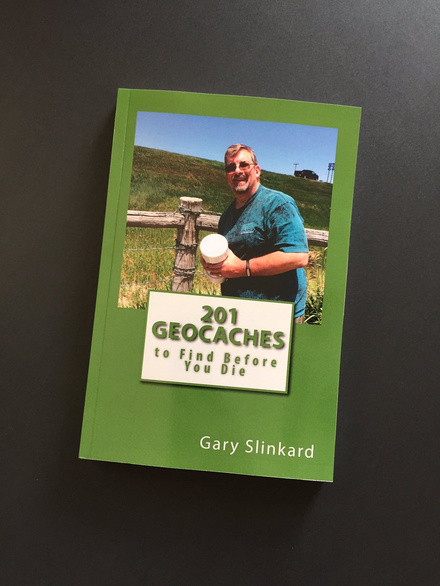 MarsalaJen's tweet image. Look what just came in the mail! I can't wait to start reading! I wonder if I'll get to meet @garyslinkard at GeoWoodstock....maybe he would even sign it for me if I asked nicely 🤔 #geocaching