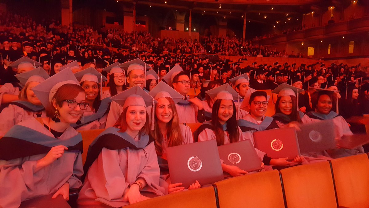 CCCGradSchool's tweet photo. Newly hooded! #ColumbiaChi2018 #CommencementCCC #MA #MAM https://t.co/v2Dui0zN5N