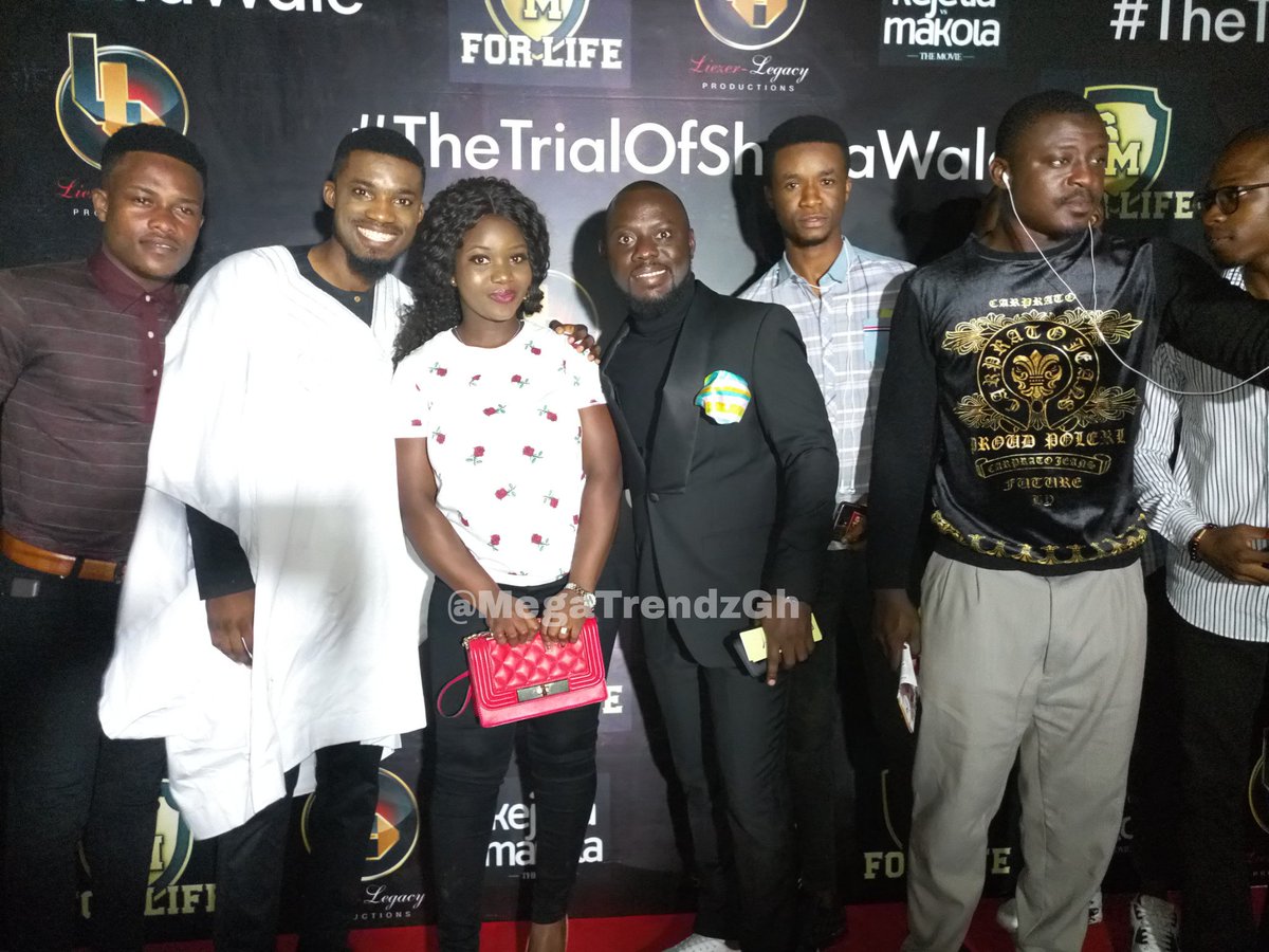 MegaTrendzGh's tweet photo. Awesome moments with @ngo_gh and @ntimination on the red carpet after the 1st show #lit #megaturnout #massive #congrats #Thetrialofshattawale #KejetiaVsMakolaTheMovie @lawyer_atodadzie @louislamis @clementosuarez @zylofon1021fm @zylofontv @adomtvlive #premiere #MegaTrendzGh https://t.co/0EGXVXMR6u