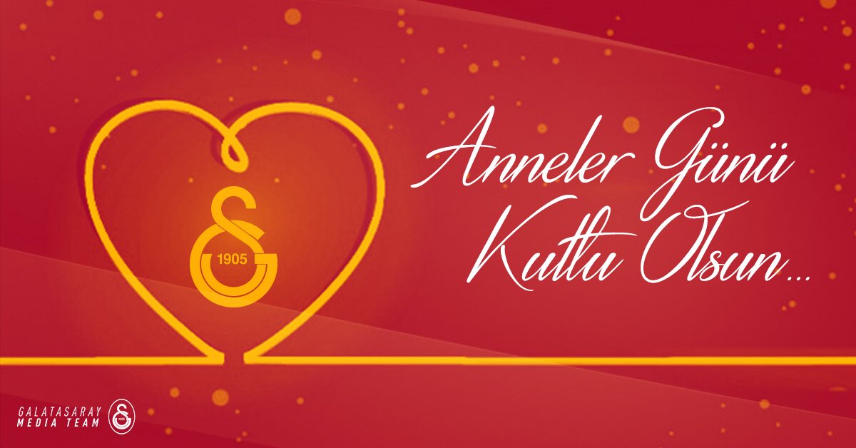 GalatasaraySK's tweet photo. Koşulsuz sevgileri, sınırsız hoşgörüleri ve fedakarlıkları ile bizleri yetiştirerek hayata katan dünyanın en kıymetli varlıkları annelerimizin, Anneler Günü’nü en içten dileklerimizle kutlarız. #AnnelerGünüKutluOlsun https://t.co/9ZYjplBOi5