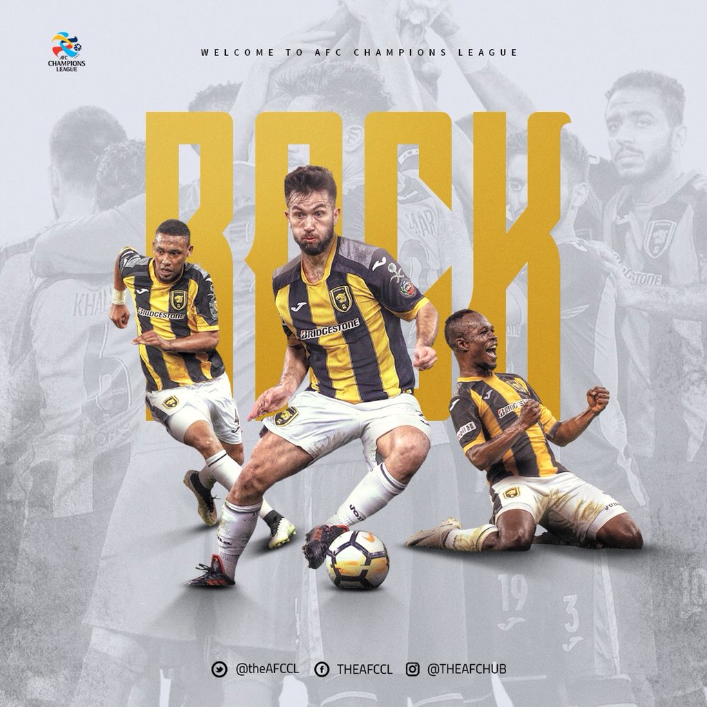 TheAFCCL's tweet photo. 🏆 | We’d like to congratulate Saudi giants @ittihad on winning the King’s Cup and welcome them back to where they’ve been truly missed! The continent’s biggest tournament! The AFC Champions League! #ACL2019 https://t.co/F1WaXDWwq3