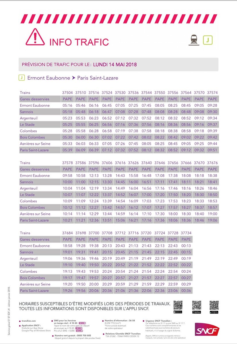 Stan_Will92's tweet photo. En raison d'un mouvement de grève nationale SNCF la circulation
Axe:@LIGNEJ_SNCF Très fortement perturbé

Paris↔️Ermont Eaubonne

⚠️Attention aucun train #LigneL ne circulera sur l'axe Paris-Nanterre-Cergy⚠️

@Plusdetrains @jimmy_theophile @PIVIFAL3 #Qml @GaresArgenteuil https://t.co/DvcPybmMxU