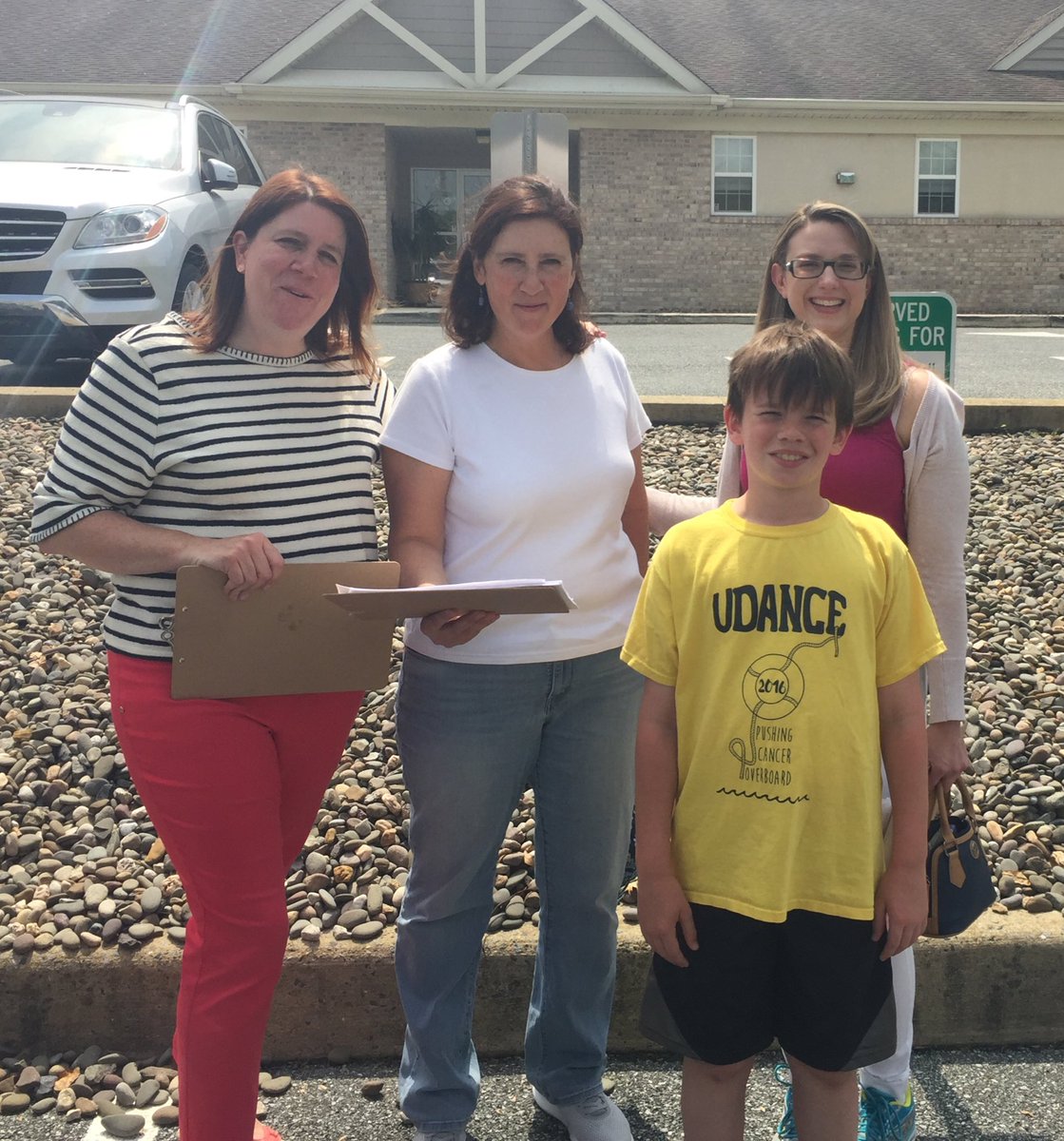 Busy day on the campaign trail. Great to spend the morning with fellow candidates at an informative training offered by the <a href="/Deldems/">Delaware Democrats</a>. Then I canvassed in Hockessin residents with the help of my family and friends, Ellen and Devera! #DelDems #BlueDE2018