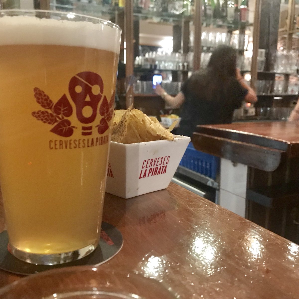 IrrealeMadrid's tweet photo. On tap now: STIGBERGETS / PANTA REI - IPA 7% 🍺#NoCrapOnTap #Craftesano #Crafter #BeerLover #FoodPorn #Malasaña #MadridMeMata #MadridMeMola https://t.co/IMIikjLVhX